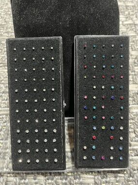 114 Multi Colour Nose Studs